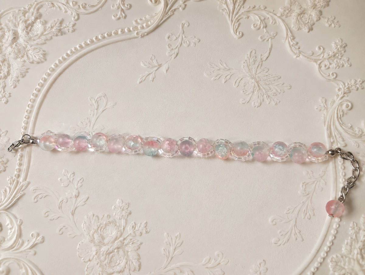 Cotton Candy Dreams Bracelet - Code B2042