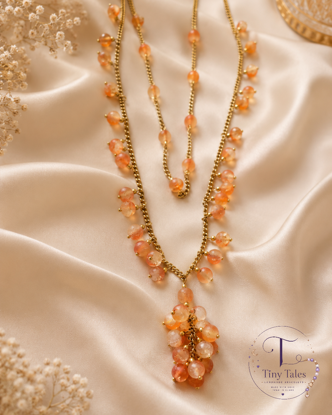 Peach Blossom Necklace šāØ -Code N2007