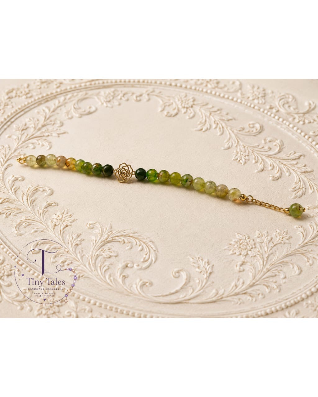 Verdant Rose Bracelet - Code B2053