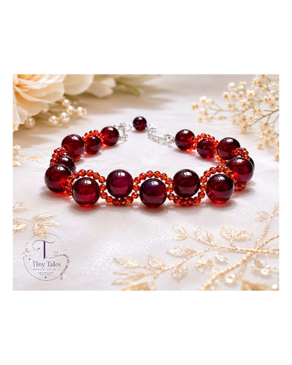 Ruby Radiance Bracelet - Code B2051