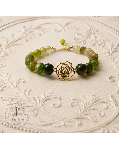 Verdant Rose Bracelet - Code B2053