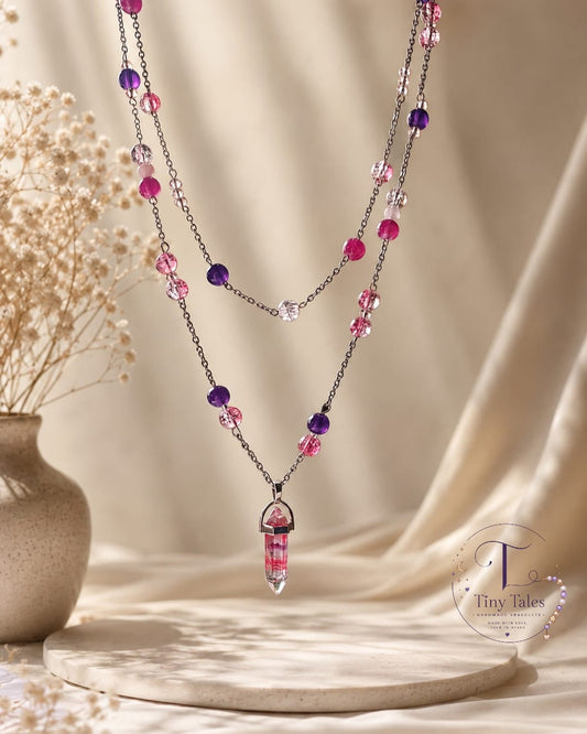 Berry Bliss Necklace 💖💜 Code N2002