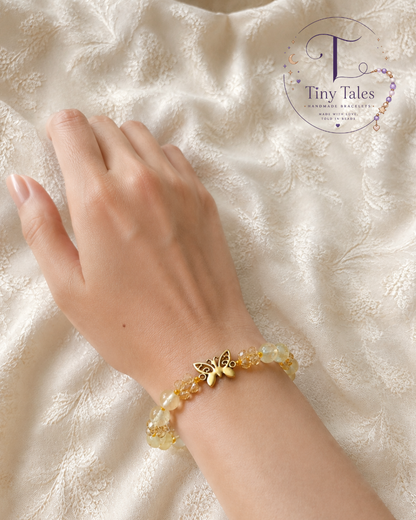 Golden Butterfly Bracelet Code 2041