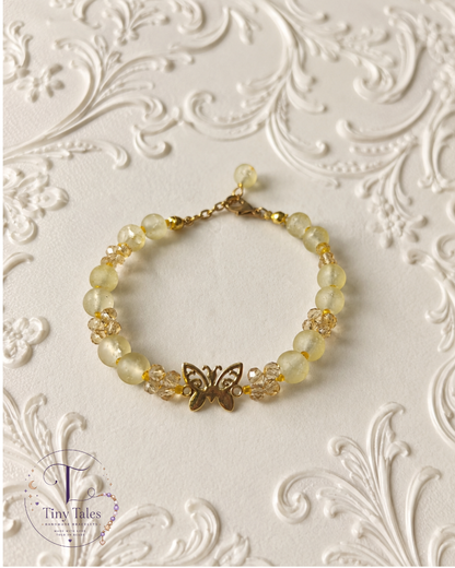 Golden Butterfly Bracelet Code 2041