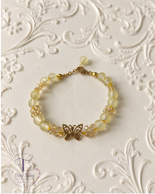 Golden Butterfly Bracelet Code 2041